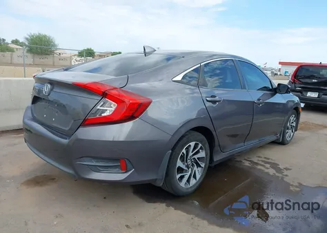 2017 Honda Civic Ex z USA, uszkodzony, nr VIN 2HGFC2F76HH550250